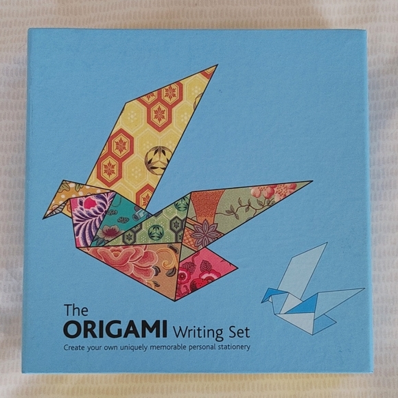 Origami paper writing stationery craft box set - new - Picture 2 of 6